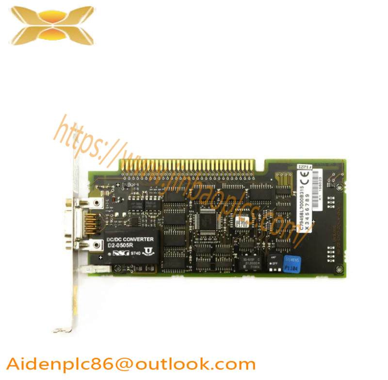 SIEMENS C79-458-L7000-B315 MPI/Profibus DP PC Card ISA