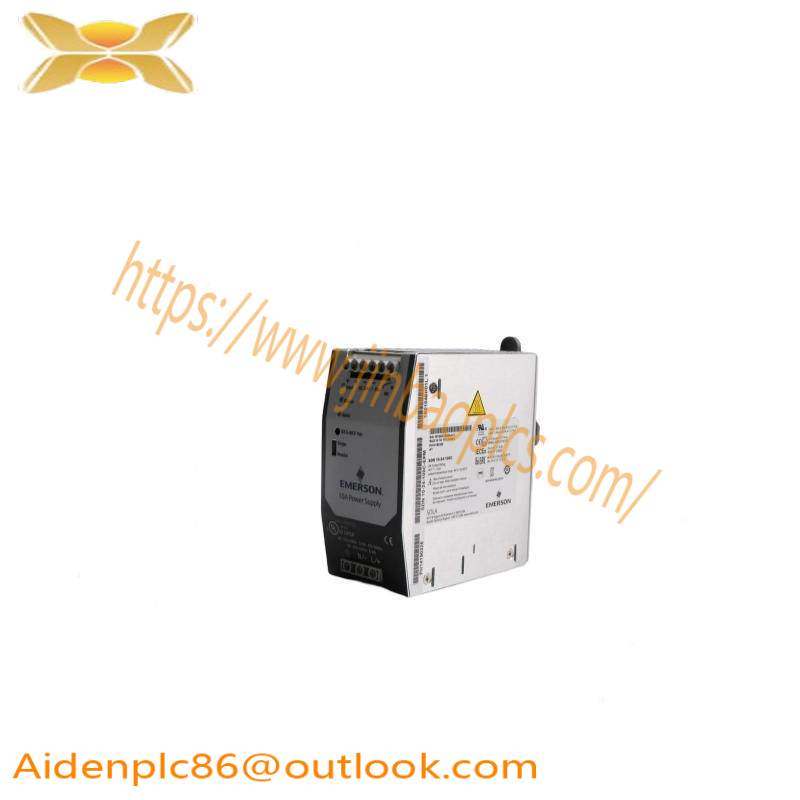 EMERSON 1X01046H01L Power supply module