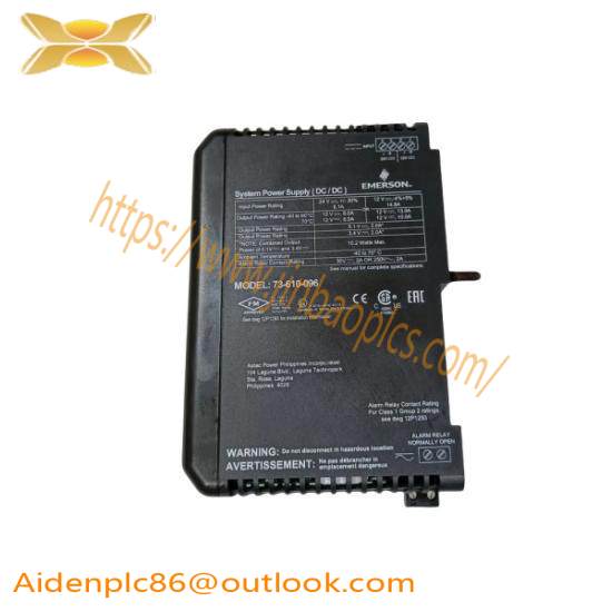 Emerson DeltaV KJ1501X1-BC3 Power Supply