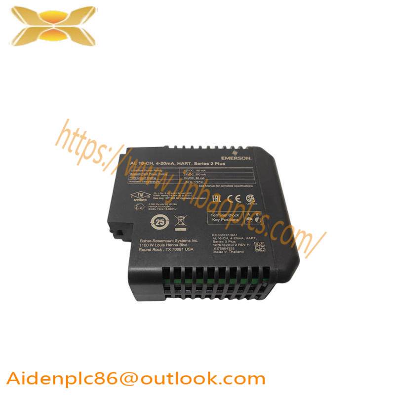 Emerson KC3010X1-BA1 12P6762X062 Traditional I/O