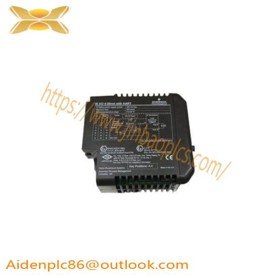 EMERSON KJ3102X1-BE1 12P2703X052  HART 8 Channel