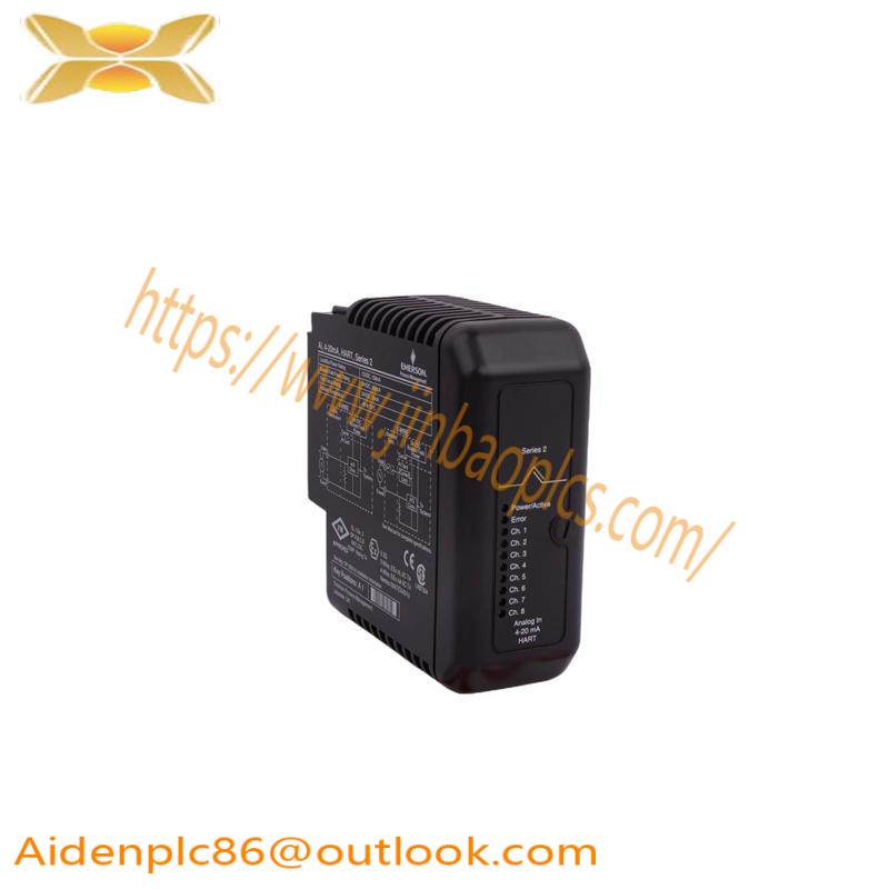 EMERSON KJ3221X1-BA1 12P2531X122 VE4003S2B2 Analog Output HART Module