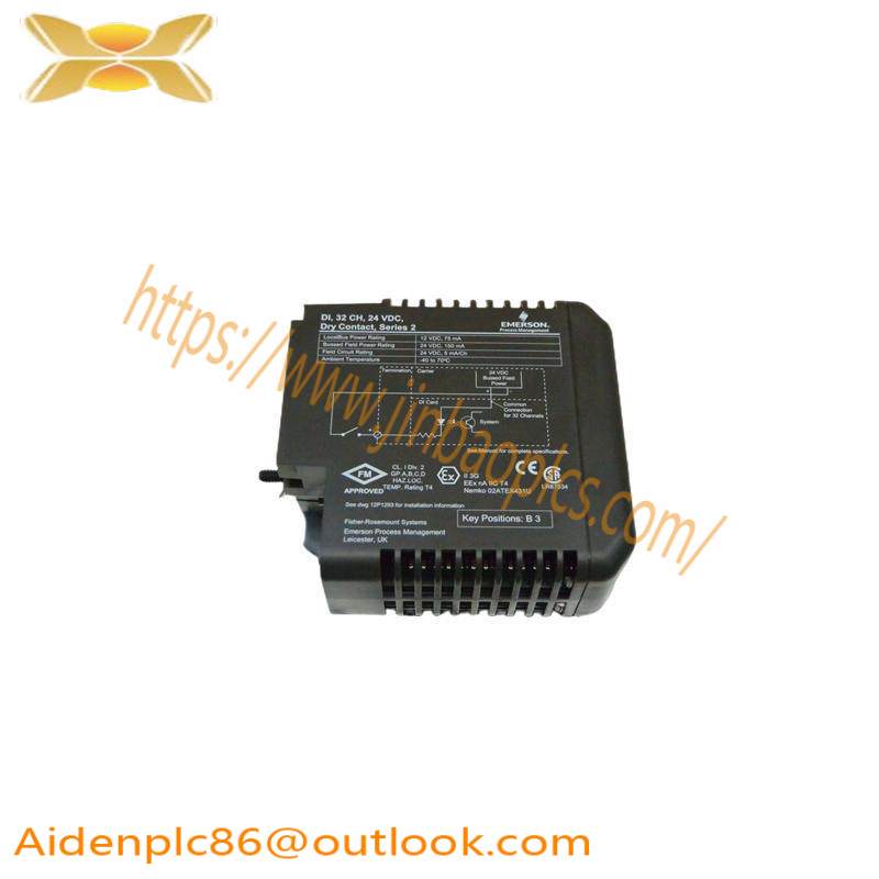 EMERSON KJ3222X1-EA1 12P2533X022 Input Module