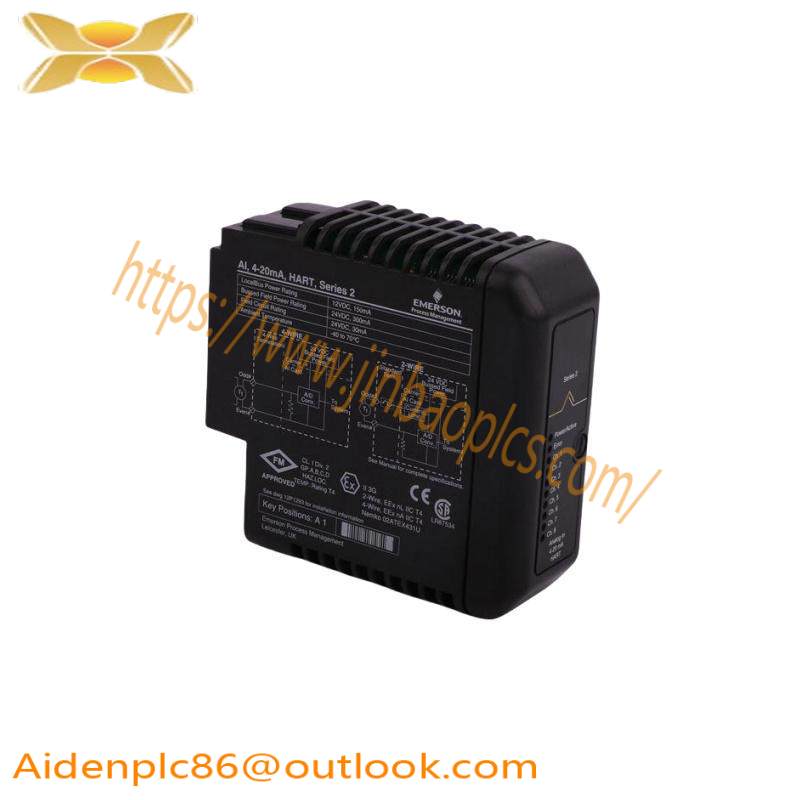 Emerson KJ3223X1-BA1 12P2871X012 ANALOG MODULE