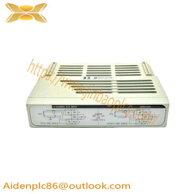 Emerson Ovation 5X00121G01 8-Channel RTD Input PMOD