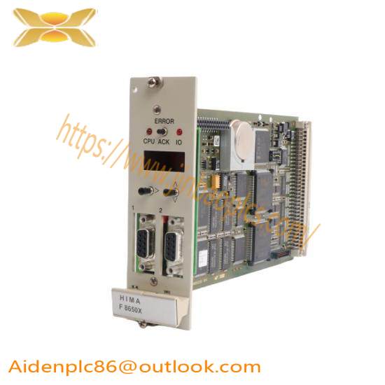 F 8650X  Central module  Hima
