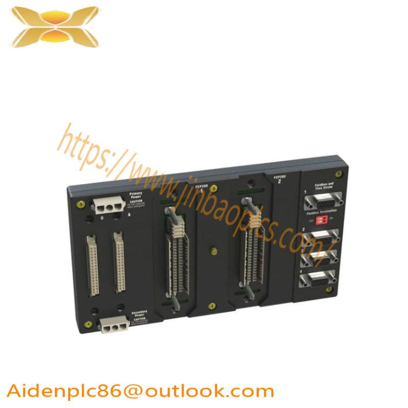 FOXBORO RH924YF DIN-Rail Mounted Modular Baseplate