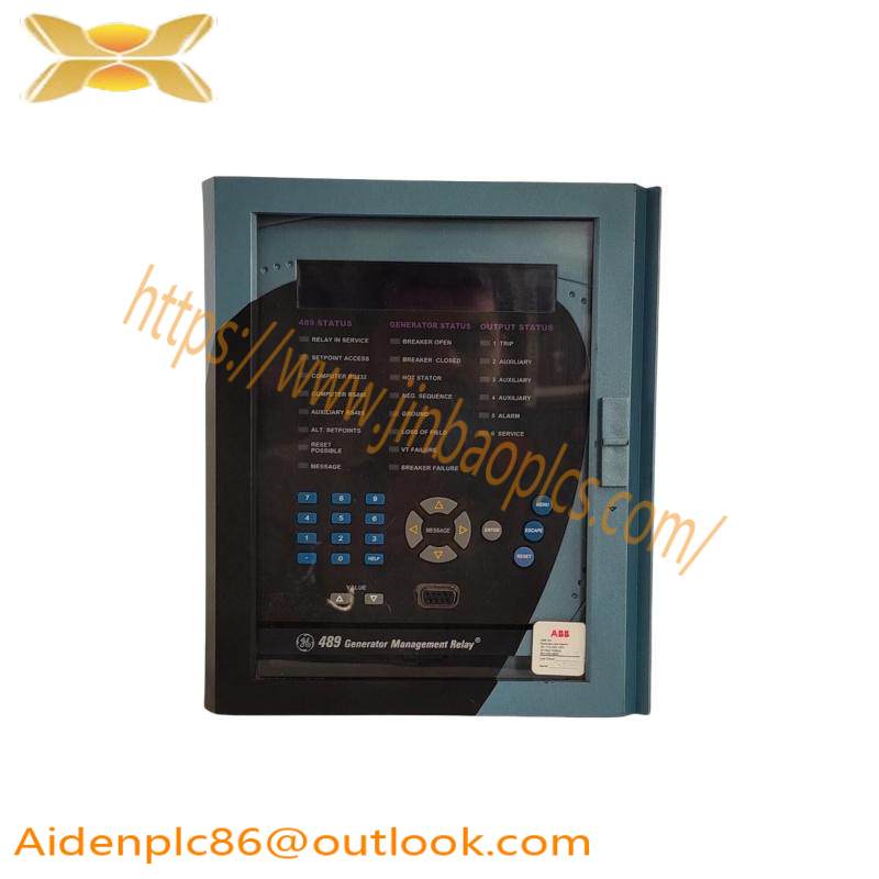 GE 489-P1-HI-A20-E-H Generator Management Relay