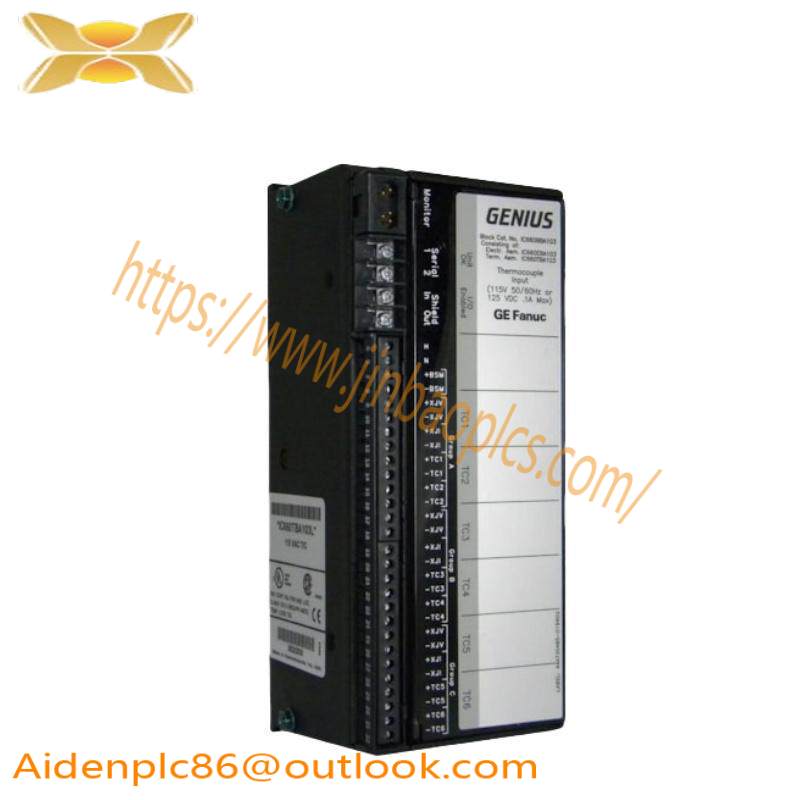 GE Fanuc IC660BBA021 THERMOCOUPLE INPUT BLOCK
