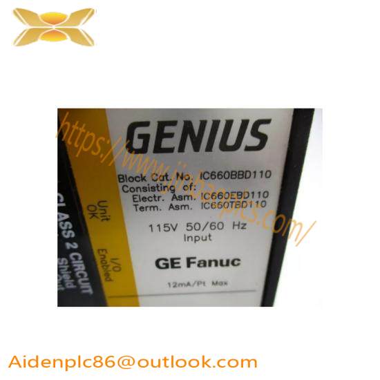 GE FANUC IC660BBD110 Discrete I/O