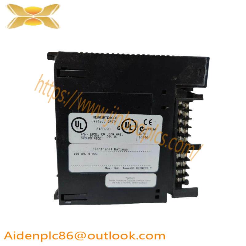 GE HE693RTD600R Input Module