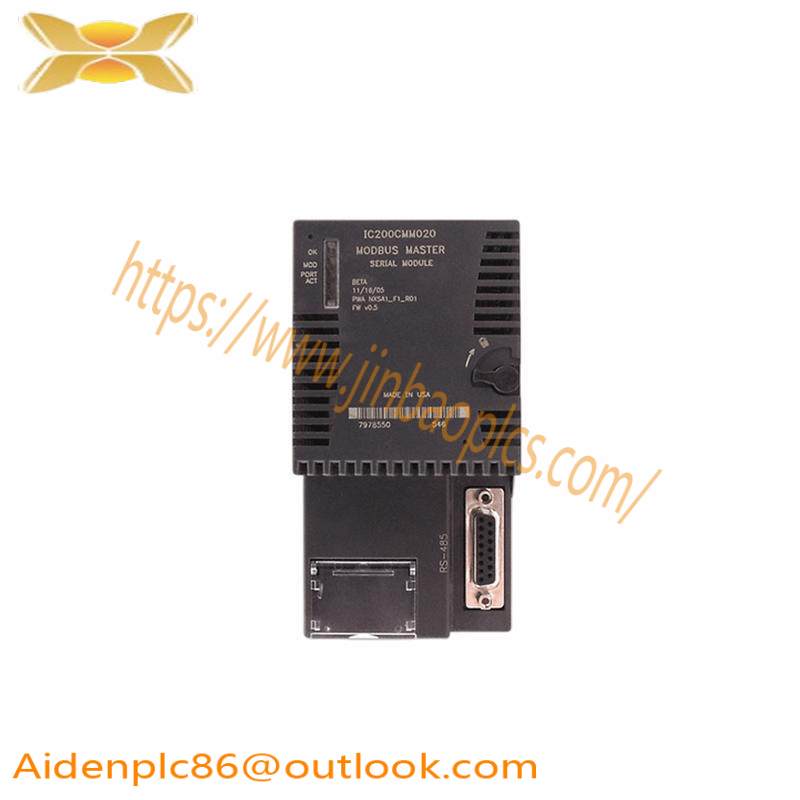 GE IC200CMM020 MODBUS MASTER MODULE