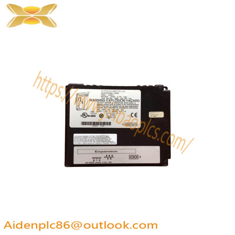 GE IC754VGI06STD OPERATOR INTERFACE