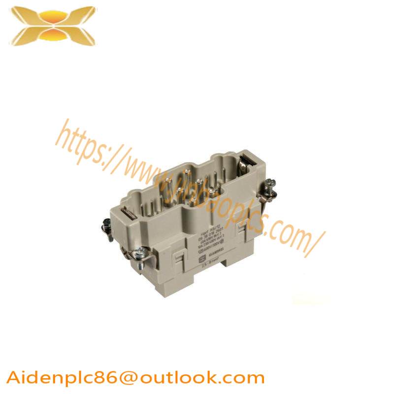 HARTING 09380182601 RECTANGULAR HAN INSERT, PLUG 18WAY SCREW