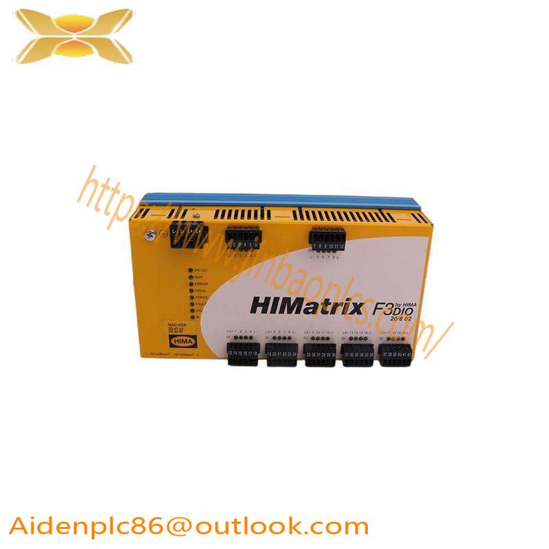HIMA F3 DIO 20/8 02 F3DIO20/802 Remote I/O Module
