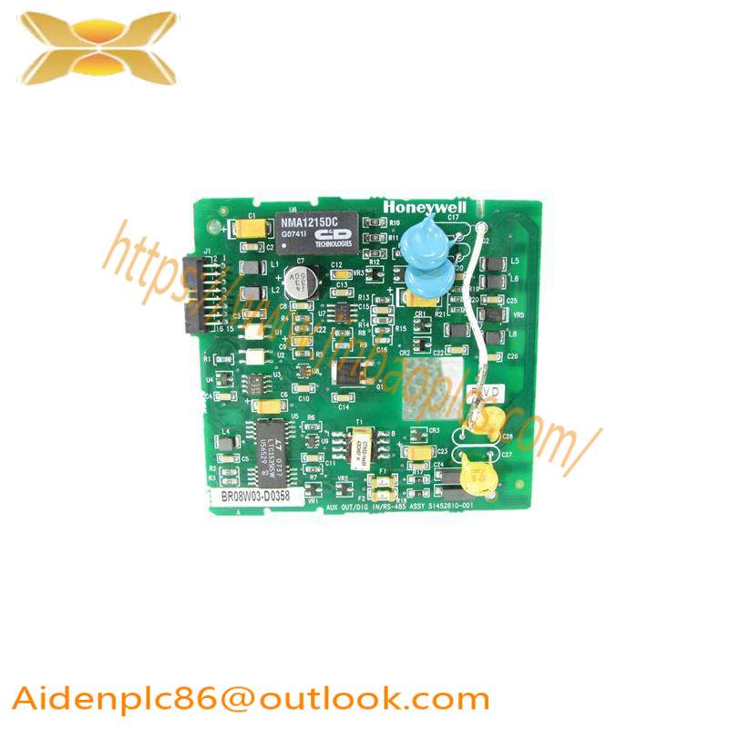 Honeywell 51452810-001 Auxiliary Output / Input Board Circuit