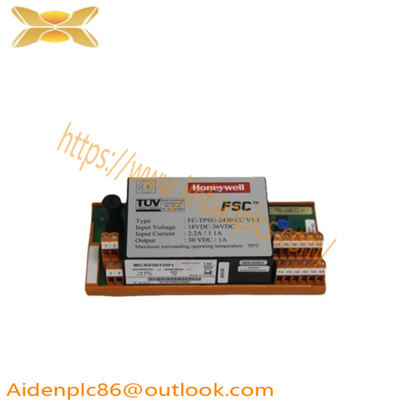 HONEYWELL FC-BSN-1608 SAFE NAMUR SENSOR CONVERTER DCS MODULE
