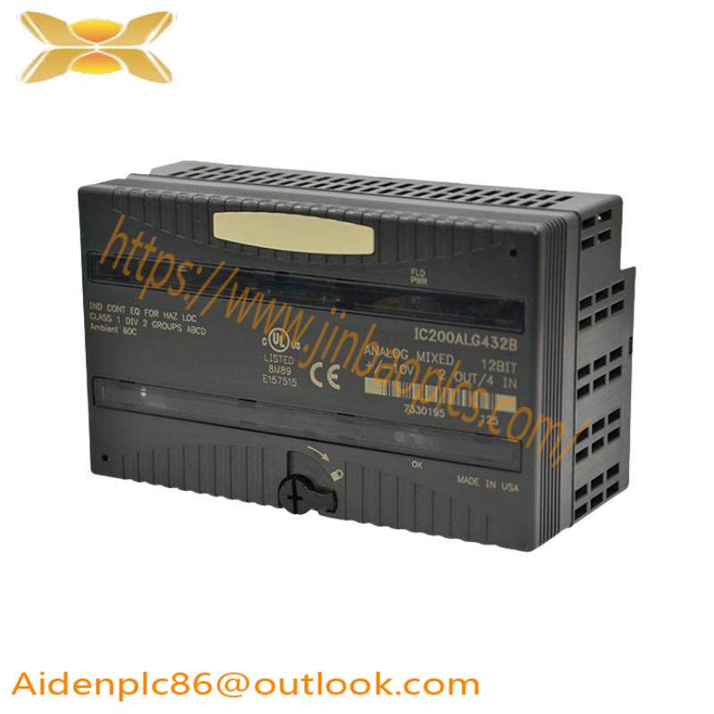 GE Fanuc IC200ALG432 Analog Mixed Module