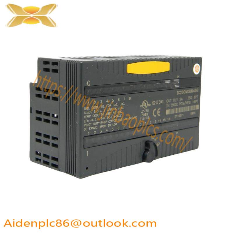 GE Fanuc IC200MDD845 Mixed I/O module