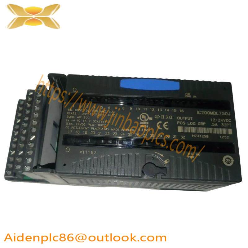 GE IC200MDL750J VersaMax output module