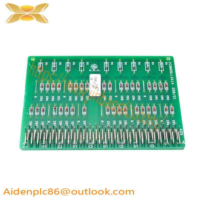 GE IC3600LLXA1A Printed circuit board