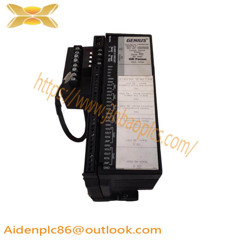 GE Fanuc IC660BBA025 Block 24/48Vdc Analog Current Source