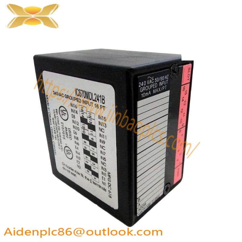 GE IC670MDL241 240VAC Input Module