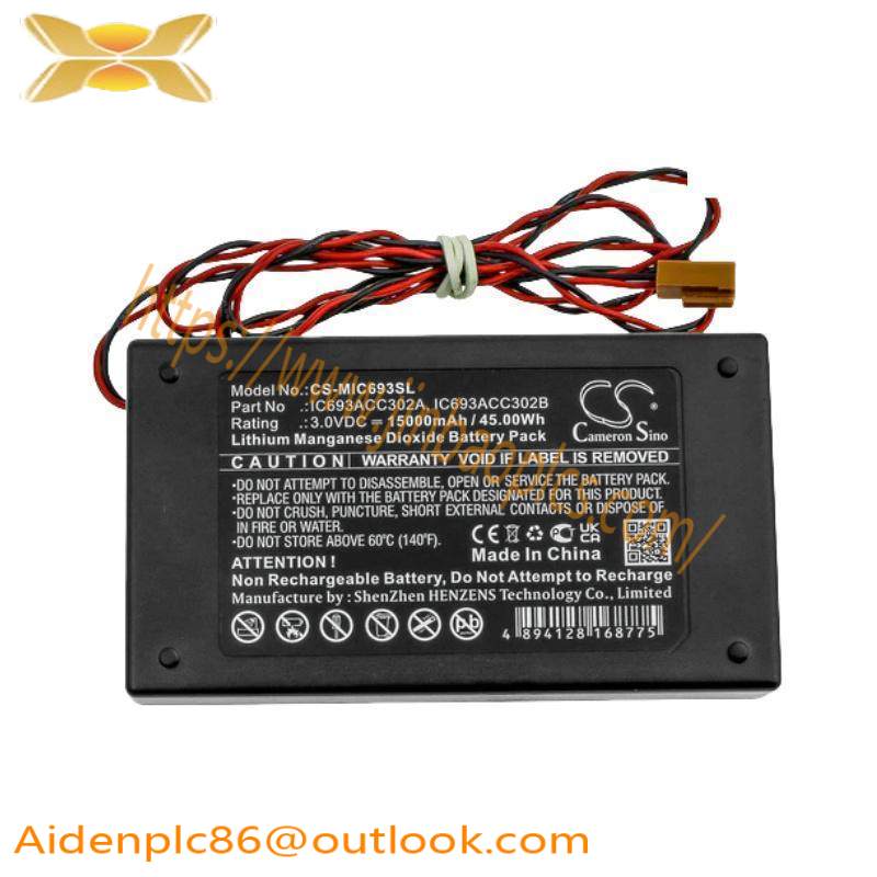 GE IC693ACC302A Auxiliary Battery module
