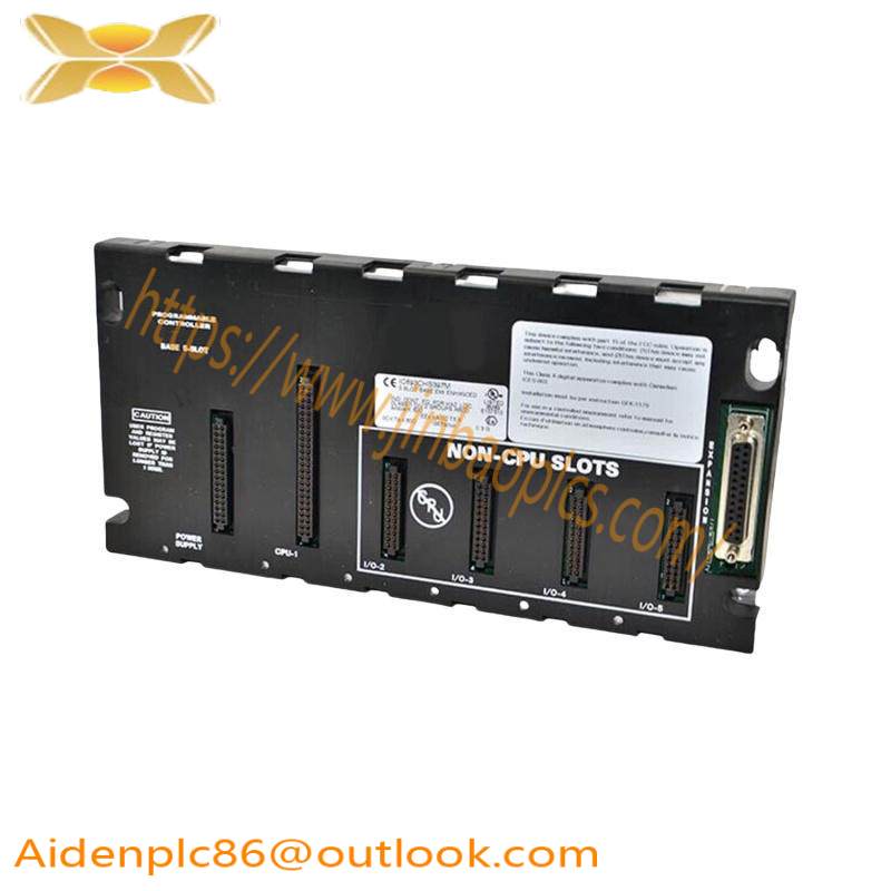 GE IC693CHS397 5-slot modular CPU baseplate