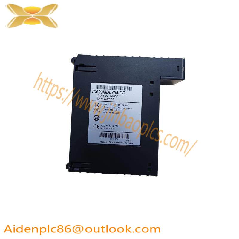 GE Fanuc IC693MDL754 ESCP positive logic output module
