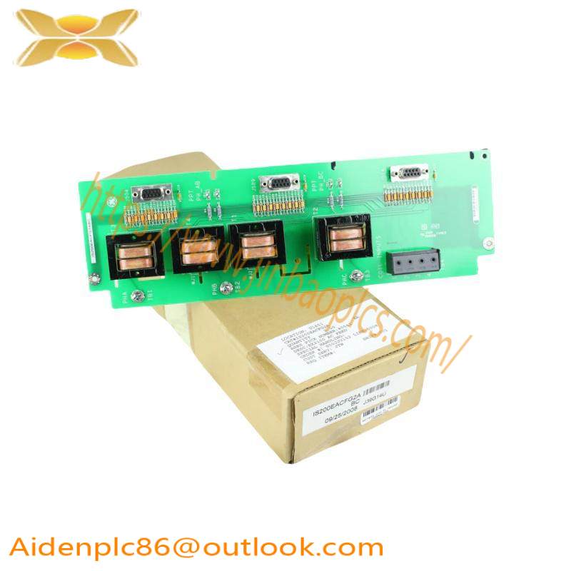 GE IS200EACFG2A long printed circuit board
