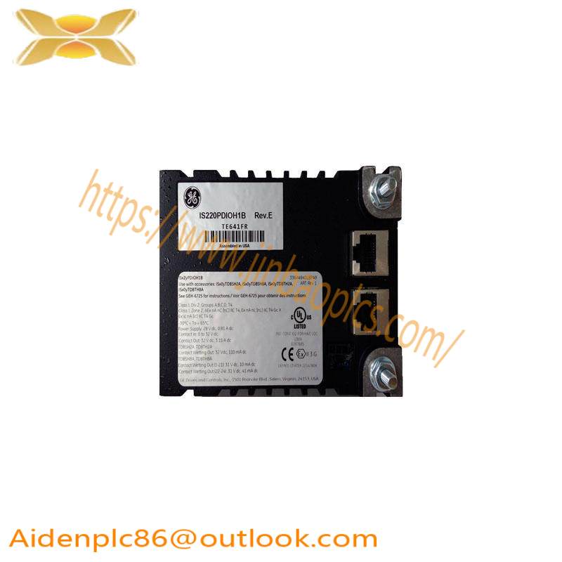 GE IS220PSVOH1A,REV E Boards & Turbine Control