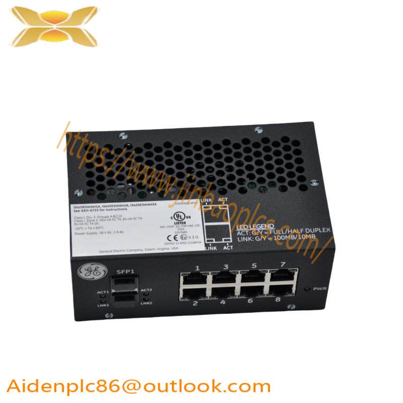 GE IS420ESWAH3A Mark VIe IONet Switch