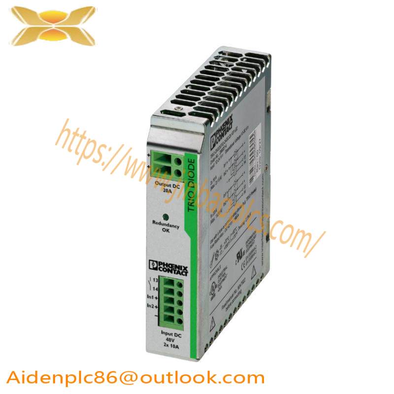 Phoenix Contact TRIO-DIODE/48DC/2X10/1X20 2866527 Redundancy module