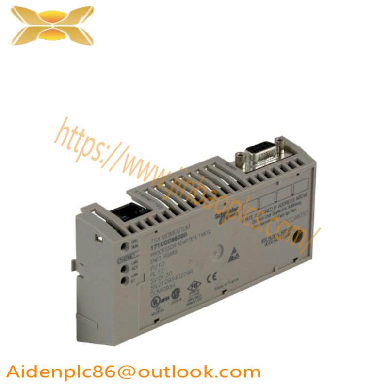 Schneider 171CCC98030 PROCESSOR MODULE W/ ETHERNET