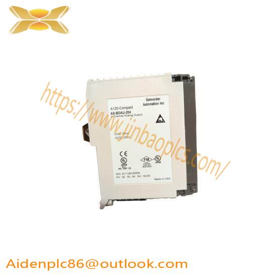 Schneider AS-BDAU-204 4 CHAN ANALOG OUTPUT