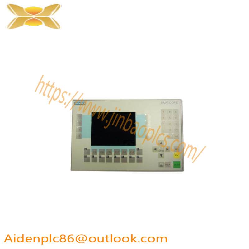 SIEMENS 6AV3627-1LK00-1AX0 OPERATOR INTERFACE