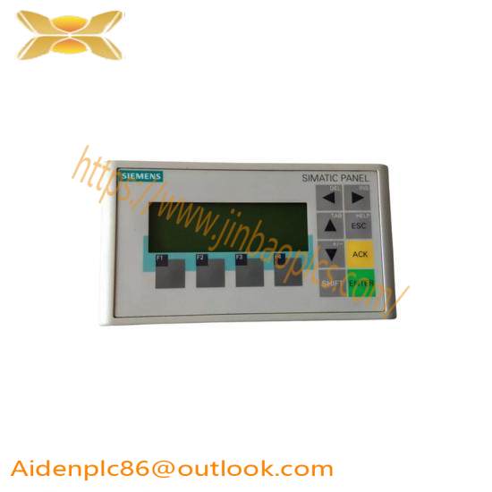 Siemens 6AV6 641-0AA11-0AX0 SIMATIC Operator Panel OP 73 3 LC display