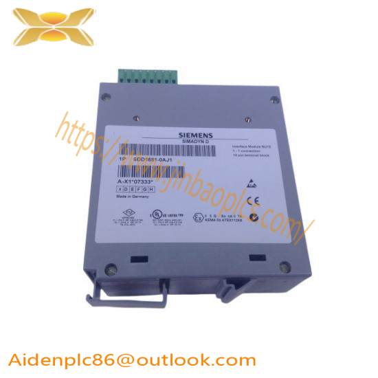 SIEMENS 6DD1681-0AJ1 SU 12 Converter