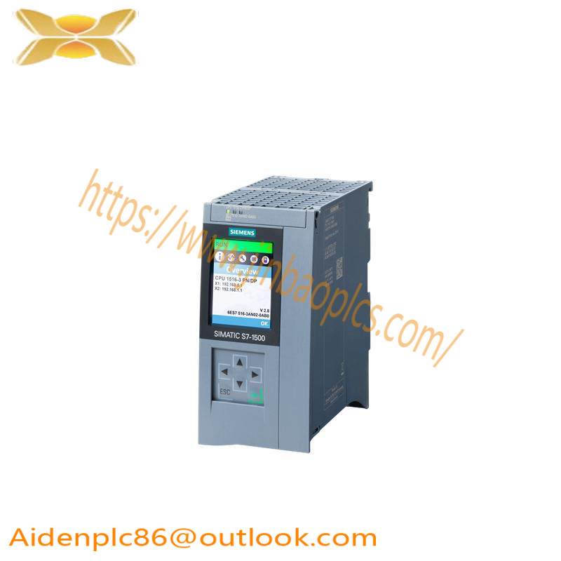 SIEMENS 6ES7516-3AN02-0AB0 CENTRAL PROCESSING UNIT