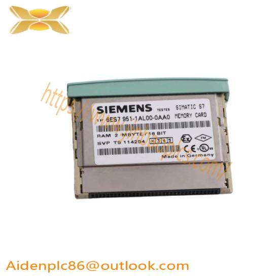 Siemens 6ES7951-1AL00-0AA0 RAM Memory Card for S7-400