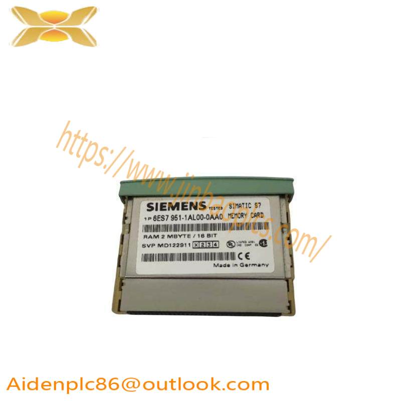 Siemens 6ES7951-1AL00-0AA0 Simatic S7 Ram Memory Card