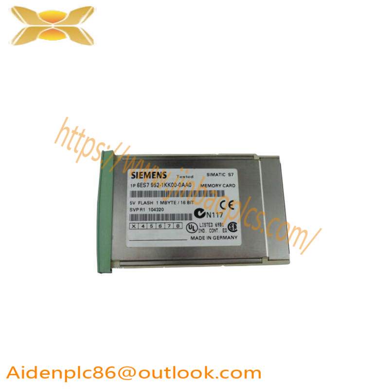 SIEMENS 6ES7952-1KK00-0AA0 MEMORY CARD