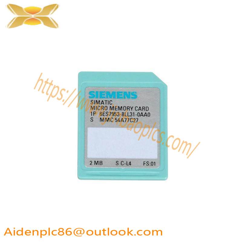 SIEMENS 6ES7953-8LL31-0AA0 MEMORY CARD