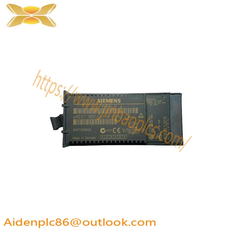SIEMENS 6ES7960-1AA04-0XA0 SYNCHRONIZATION MODULE
