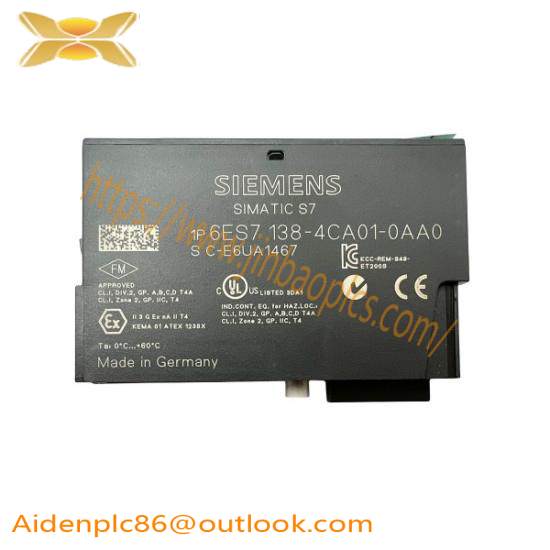 Siemens 6ES7 138-4CA01-0AA0  Power Module