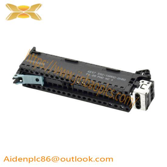 Siemens 6ES7 592-1AM00-0XB0  FRONT CONNECTOR SCREW TYPE (35MM MOD.)