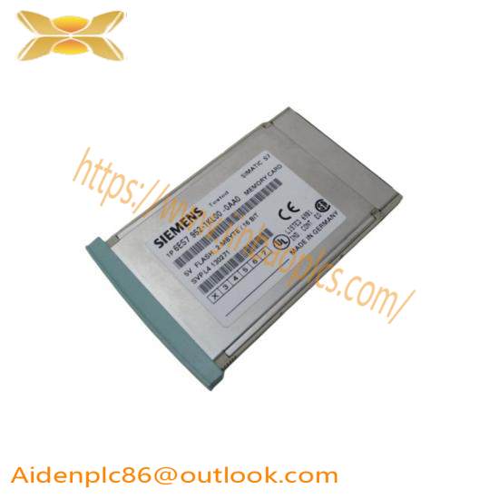 Siemens 6ES7 952-1KL00-0AA0  Flash Memory Card - 2MB