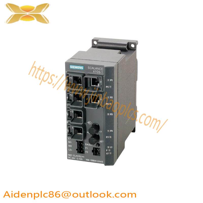 SIEMENS 6GK5106-1BB00-2AA3 Ethernet Switch Scalance