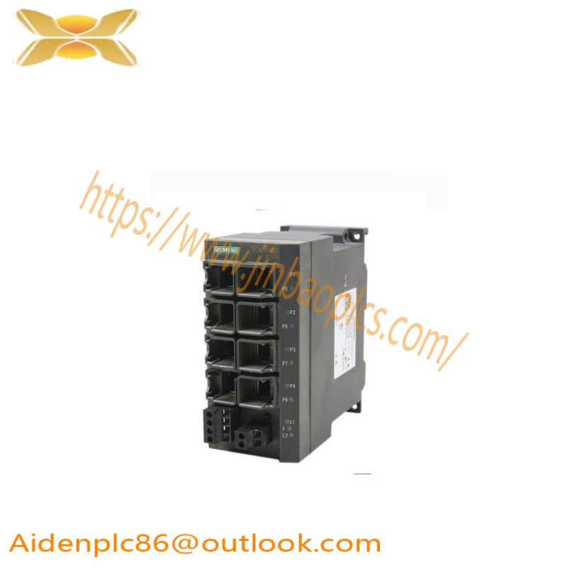 SIEMENS 6GK5208-0BA00-2AA3 Simatic PLC - SCALANCE X208 MANAGED IE SWITCH 8